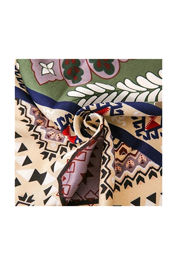 Femmes Grande écharpe Doux Totem Imprimer Long châle Femme Mode Cou écharpe Couverture Wrap Pashmina