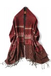 Tbkoly Écharpe châle à la Mode Foulard Poncho, écharpe dhiver for Femme écharpe en Cachemire tricoté Pashmina écharpe for Fe