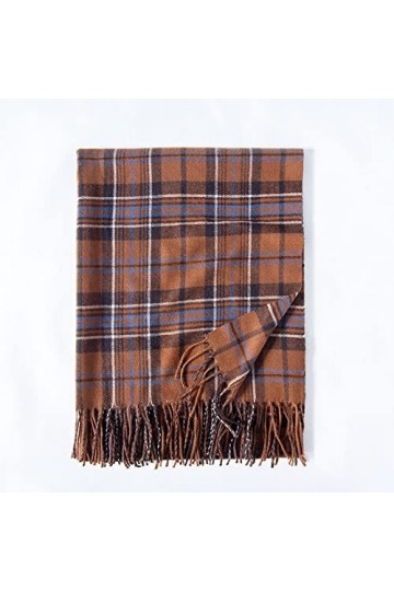 Foulard Femme Cheveux Echarpe Soie Écharpe Mi-Longue Chaude Et À La Mode pour Femmes, Taille Unique Wj02