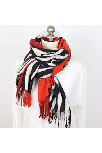Foulard Femme Cheveux Echarpe Soie Écharpe Châle De Créateur De Mode Féminine Chaude Glands XL 190Cm L190Cm C1