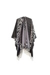 Echarpe TricotéE Douce Femme Mode Cachemire Femmes Léopard Imprimer Tassel Split Foulard Hiver Hiver Chapeau Chaleur dhiver 