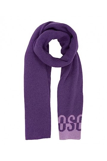 MOSCHINO femme �charpe purple