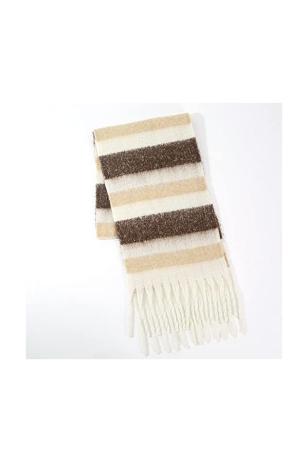 Foulard Femme Cheveux Echarpe Soie 250 * 36Cm Nouvelle Écharpe Mode Féminine Épaissie À Carreaux Écharpe Hommes Long Épaissi 