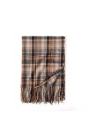 Foulard Femme Cheveux Echarpe Soie Dames Écharpe Plaid Écharpe Châle Rue Impression Écharpe Mi-Longueur Luxe Designer Onesize