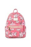 Loungefly Disney The Aristocats Marie Pink Floral Allover-Print Mini Fashion Handbag Backpack WDBK1287