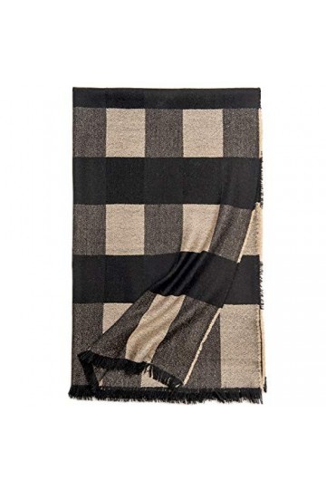 YLiansong-home Dames Écharpe Foulard à Carreaux Britanniques Dames Écharpe épaisse écharpe Chaude adaptée à lautomne pour Fe