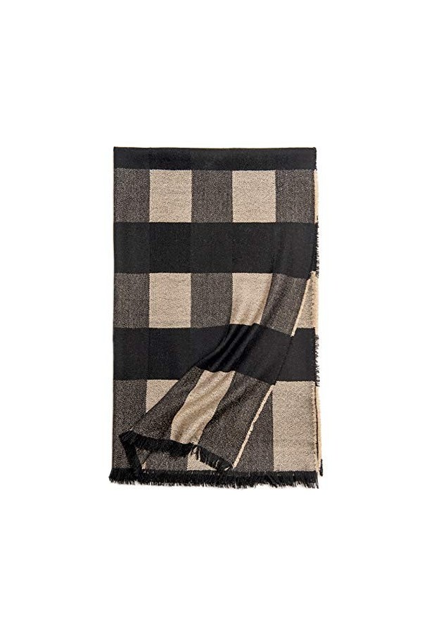 YLiansong-home Dames Écharpe Foulard à Carreaux Britanniques Dames Écharpe épaisse écharpe Chaude adaptée à lautomne pour Fe