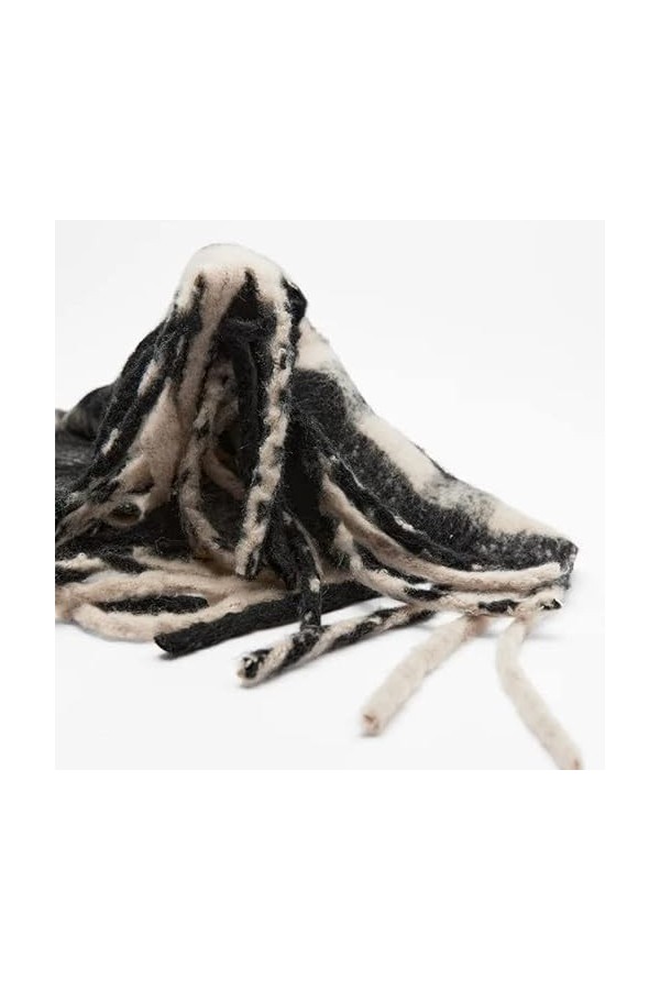 WSPDSD Écharpe classique en damier noir et blanc Z maison plaid doux écharpe fine femme chaud double usage long cou écharpe c