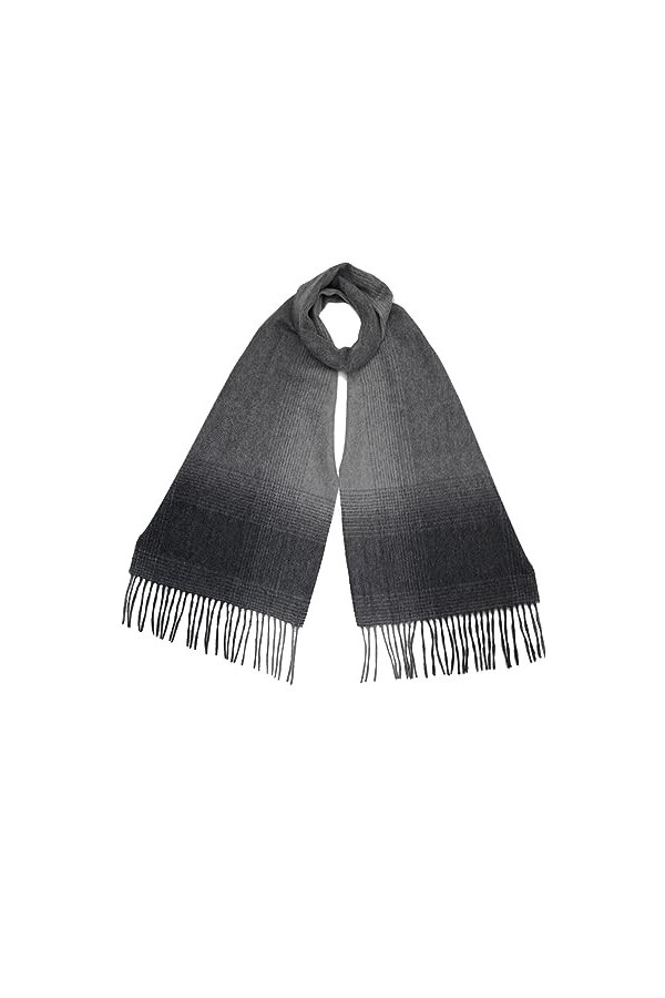 SEECOSY Écharpe 100% Cachemire - Écharpe Chaude et Douce Tartan à Carreaux, Cadeau pour Homme et Femme