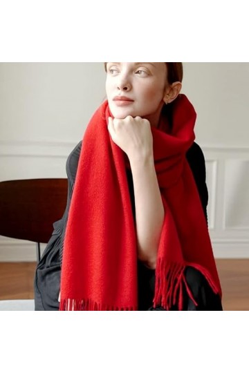 Foulard Femme Soie Cheveux pour De Hiver en Echarpe Écharpes Dames Écharpes Adulte Solide Couleur De Luxe Designer De Mode Éc