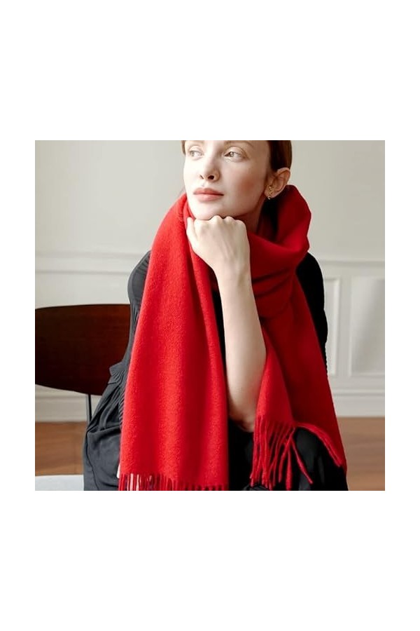 Foulard Femme Soie Cheveux pour De Hiver en Echarpe Écharpes Dames Écharpes Adulte Solide Couleur De Luxe Designer De Mode Éc