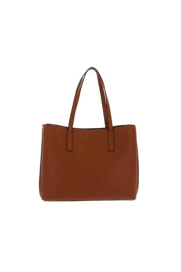 GUESS Meridian Girlfriend Tote Cognac