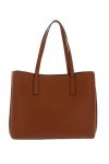 GUESS Meridian Girlfriend Tote Cognac