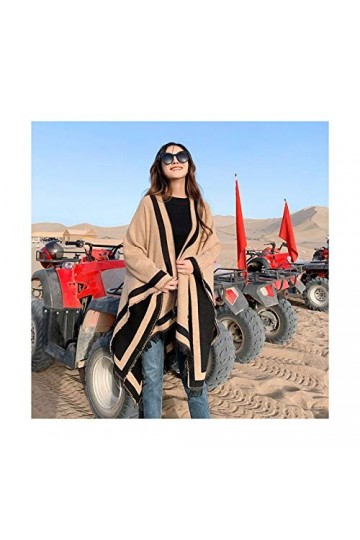 Couvertures à La Mode écharpe De Poncho De Capes avec Poche Couverture De Foulards De Poncho dhiver Chaud pour Femmes Châles