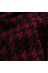 Foulard en Soie, Écharpes de Couverture pour Femmes Grande Grille Hiver Long Rose Doux Treillis Chaud Gland Laine Tartan Écha