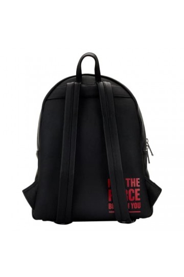 Loungefly Star Wars Trilogy Mini sac à dos à 2 poches triples, multicolore, taille unique