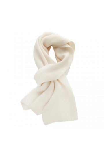 Hdhdeueh Écharpe tricotée en cachemire pour femme - Écharpe chaude et épaisse en laine, blanc 1, taille unique