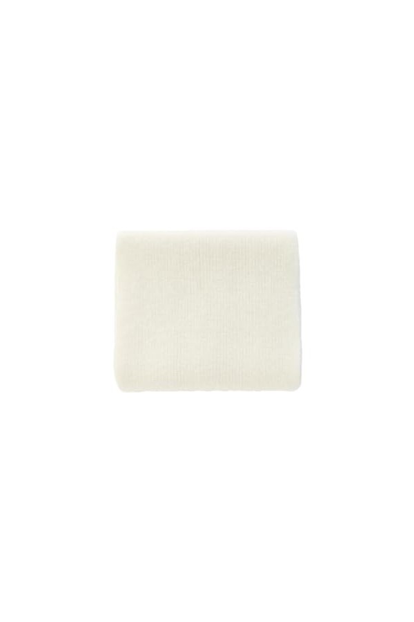 Hdhdeueh Écharpe tricotée en cachemire pour femme - Écharpe chaude et épaisse en laine, blanc 1, taille unique