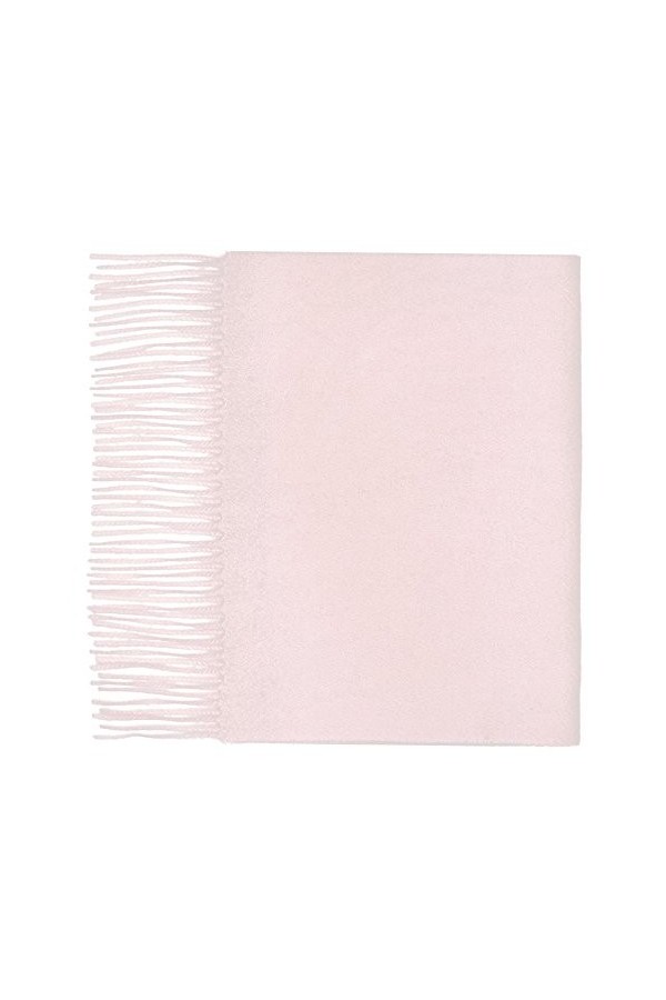 Oxfords Cashmere Echarpe en 100% Cachemire, Bébé Rose