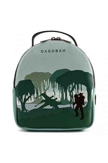 Star Wars Loungefly - Dagobah Femme Mini Sac À Dos Multicolore, Imitation Cuir,