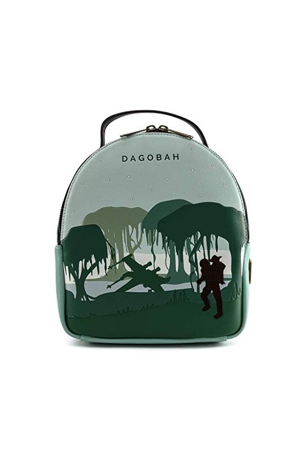 Star Wars Loungefly - Dagobah Femme Mini Sac À Dos Multicolore, Imitation Cuir,