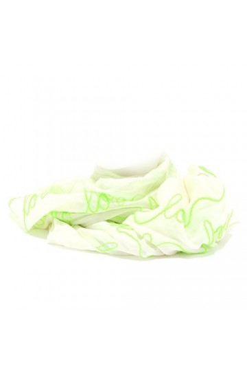 altea 4973S sciarpa donna panna verde pashmina scarf woman [UNICA]
