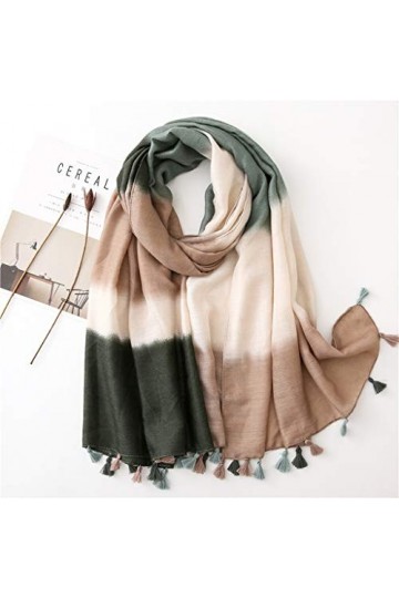 Dames Mode Plaine Gland Viscose châle écharpe Automne Hiver Imprimer Chaud épais Pashmina étole Hijab