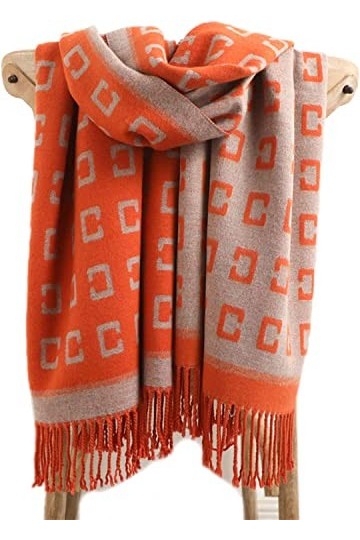 Tbkoly Écharpe en Cachemire à la Mode for Femmes, écharpe Chaude en Cachemire Pashmina for Femme Color : WT28-1, Size : A 