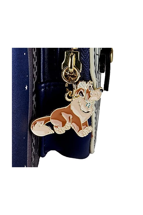 Mini mochila con reloj luminoso loungefly funko disney peter pan