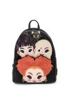 Loungefly Disney Hocus Pocus Sanderson Sisters Womens Double Strap Shoulder Bag Purse