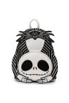 Loungefly, Mochila Jack Skellington Pesadilla Antes de Navidad Disney 26cm Femme, Multicolore, Taille unique