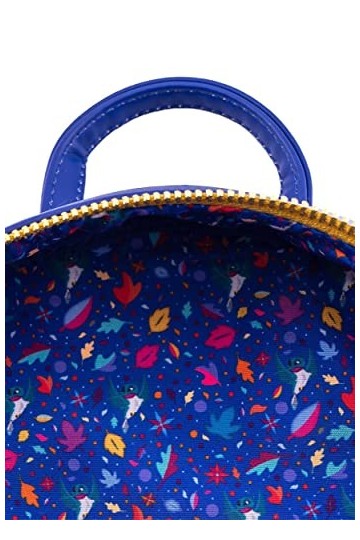 Loungefly Disney Pocohontas Just Around The River Bend Womens Double Strap Shoulder Bag Purse