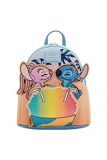 Loungefly Disney Lilo & Stitch Date Night Mini sac à dos, multicolore, One Size, Wdbk2386