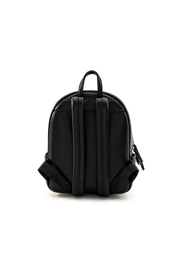 Loungefly Krone Femme Sac à Dos Noir, Imitation Cuir,