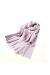 TYXL Foulard de Soie Femme, Écharpe Femmes Broderie Écharpe Mode Féminine Hiver Épais Automne Chaud et Mignon Écharpe Couvert