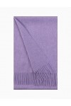 SEECOSY Écharpe pashmina 100 % pur cachemire - Écharpe classique chaude et douce, cadeau pour homme et femme, Violet lavande,