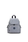 Kipling Mini sac à dos City Pack pour femme - Léger et polyvalent - En nylon, Chevron urbain, 10.75L x 11.5H x 5.5D, Mi