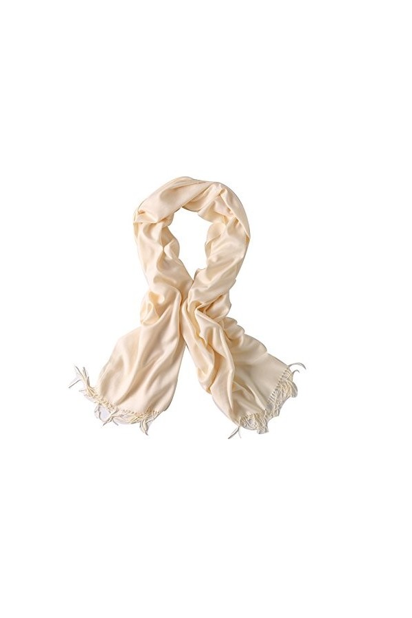 Bellonesc Écharpe en cachemire pour homme et femme - -