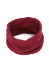 ACiyD Écharpe Femme Femme Homme Femme Hiver Chaud Écharpe Solide Chunky Câble Tricot Laine Snood Cache-Cou Col Bénitier Cercl