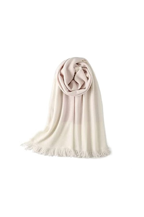 Femme Écharpe Écharpe en Laine Grande Simple et à la Mode en Automne et en Hiver avec châle à lextérieur Écharpe Chaude épai