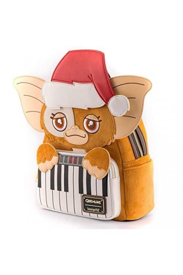 Gremlins Loungefly - Gizmo Noël Femme Mini Sac À Dos Standard, Imitation Cuir,