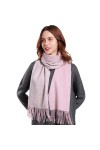 Hdhdeueh Foulard en laine pour femme - Doux et chaud - Solide, Couleur 4, taille unique