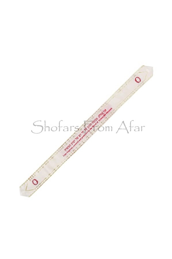 The Blood of Yeshoua Jésus Châle de prière avec sac à fermeture éclair Yeshua