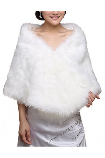 Insun - Pashmina - Femme - Ecru - Taille Unique