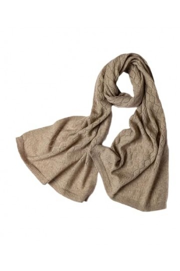 TZUFA Écharpe dhiver pour femmes, châles chauds et solides