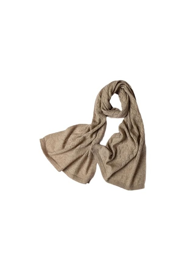 TZUFA Écharpe dhiver pour femmes, châles chauds et solides