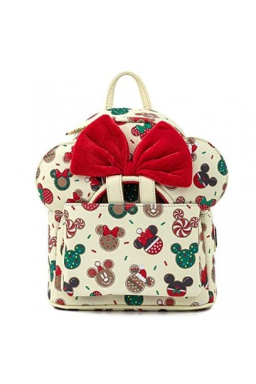 Loungefly - Mini Sac A Dos Disney - Mickey & Minnie Xmas Cookies - 0671803346598