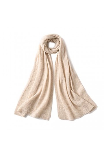 toiasnu Echarpe Femme Cachemire, Souple Tricot éCharpe Chaud Polyvalent Automne Et Hiver Foulard pour Le Froid Froide Noël No