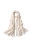 toiasnu Echarpe Femme Cachemire, Souple Tricot éCharpe Chaud Polyvalent Automne Et Hiver Foulard pour Le Froid Froide Noël No