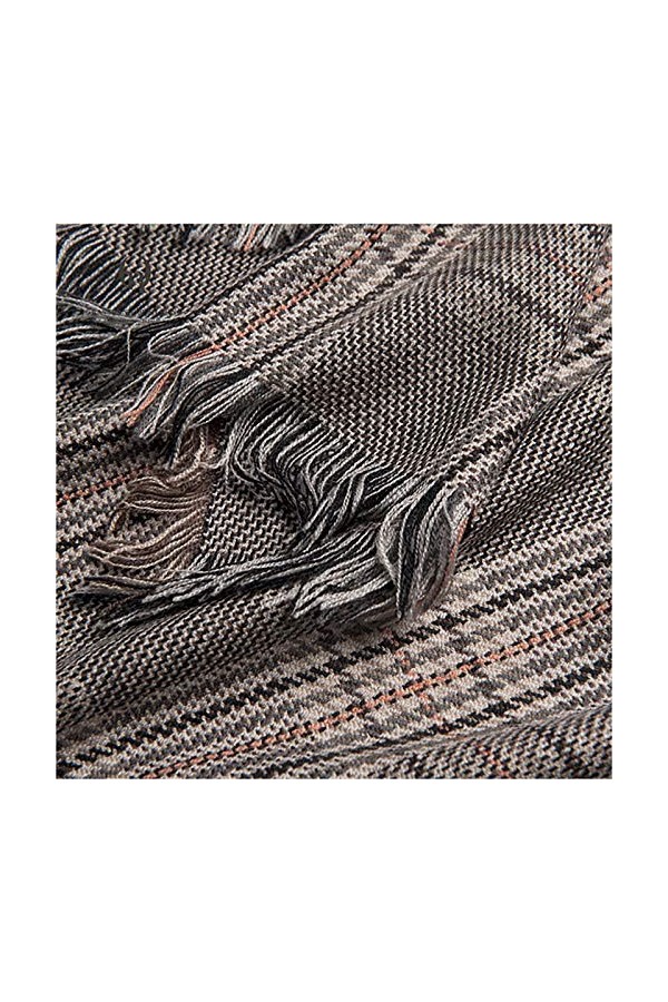 YLiansong-home Dames Écharpe Écharpe à Carreaux Britanniques et Longue châle Banche de Mode dautomne et dhiver pour Femmes 